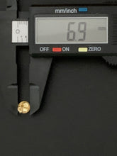 Load image into Gallery viewer, New Real 18K Saudi Gold Set Round Circle Earrings and Pendant Tiny, Dainty, Small - Rafant