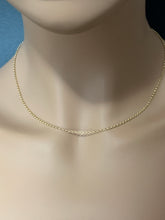 Load image into Gallery viewer, New Real 18K Saudi Gold Rolo Cable Link Chain 17.50" - Rafant