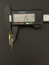 Load image into Gallery viewer, New Real 18K Japan Gold Hoops Loops Earrings Item#251 - Rafant