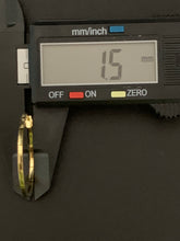 Load image into Gallery viewer, New Real 18K Japan Gold Hoops Loops Earrings Item250 - Rafant