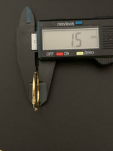 Load image into Gallery viewer, New Real 18K Japan Gold Hoops Loops Earrings Item249 - Rafant