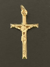 Load image into Gallery viewer, New Real 18K Saudi Gold Cross Pendant Item#253 - Rafant