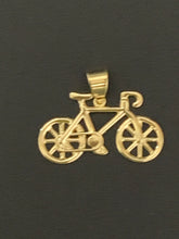 Load image into Gallery viewer, New Real 18K Japan Gold Bicycle Pendant - Rafant
