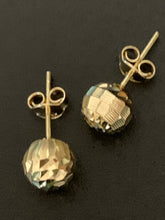 Load image into Gallery viewer, 18K Gold Ball Stud Earrings 1.61 grams - Rafant