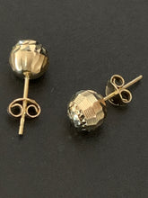 Load image into Gallery viewer, 18K Gold Ball Stud Earrings 1.61 grams - Rafant
