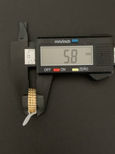 Load image into Gallery viewer, New Real 18K Saudi Gold Beaded Bubble Ring Size 5 - Rafant