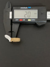 Load image into Gallery viewer, New Real 18K Saudi Gold Beaded Bubble Ring Size 5 - Rafant