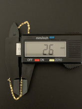 Load image into Gallery viewer, New Real 18K Gold Chain Link Bracelet Size7.5 Item#262 - Rafant