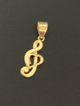 Load image into Gallery viewer, NEW Real 18K Japan Gold Music Note Pendant - Rafant