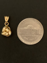 Load image into Gallery viewer, New Real 18K Saudi Gold Knot Pendant - Rafant