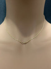 Load image into Gallery viewer, New Real 18K Saudi Gold Rope Chain 15.50" w/ Defects Kinks - Rafant