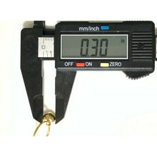 Load image into Gallery viewer, New Authentic 18K Japan Gold Hoop Loops Heart Earrings Item12 - Rafant