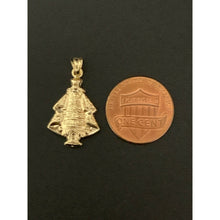 Load image into Gallery viewer, 18K Saudi Gold Pendant Senior Sto Nino Baby Jesus - Rafant