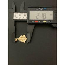 Load image into Gallery viewer, 18K Saudi Gold Pendant Senior Sto Nino Baby Jesus - Rafant