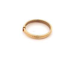 Load image into Gallery viewer, 18K Yellow Gold Ring Three Days Women Size 7 - Rafant
