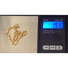 Load image into Gallery viewer, 18K Gold Bracelet Rope Chain Size 7.5 inches - Rafant