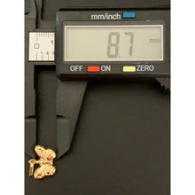 Load image into Gallery viewer, 18K Gold Pendant Butterfly Saudi Gold Small - Rafant