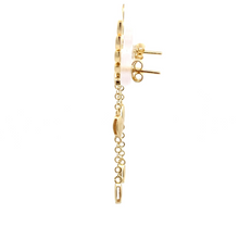 Load image into Gallery viewer, 18K Gold Earrings Post Dangling - Rafant