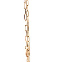 Load image into Gallery viewer, 18K Yellow Gold Bracelet Paperclips Size 7.5 inches - Rafant
