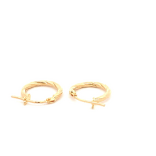 Load image into Gallery viewer, 18K Yellow Gold Earrings Hoops Small - Rafant