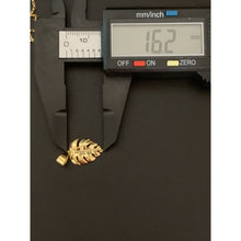 Load image into Gallery viewer, 18K Japan Gold Leaf Pendant 1.92 grams - Rafant