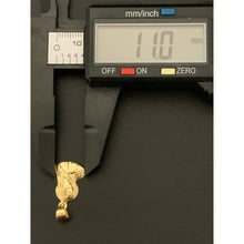 Load image into Gallery viewer, 18K Saudi Gold Mother Mary Religious Pendant Small - Rafant