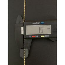Load image into Gallery viewer, New Real 18K Saudi Gold Cable Link Chain 18" - Rafant