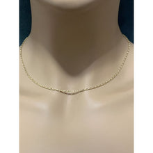 Load image into Gallery viewer, New Real 18K Saudi Gold Cable Link Chain 18" - Rafant