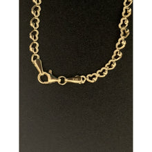Load image into Gallery viewer, 18K Yellow Gold Bracelet Heart Link Size 7 inches 1.89 grams - Rafant