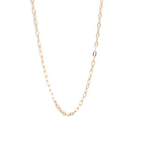 Load image into Gallery viewer, 18K Gold Necklace Chain Cable Link 17.75 inches 0.80 grams - Rafant