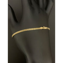 Load image into Gallery viewer, 18K Gold Bracelet Curb  7 inches 1.74 grams - Rafant