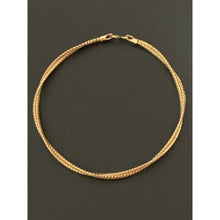 Load image into Gallery viewer, 18K Gold Bracelet Soft Bangle Mesh Size 6.75 inches 1.01 grams - Rafant