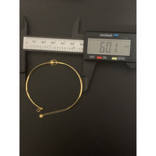 Load image into Gallery viewer, 18K Gold Bracelet Flexible Bangle Small Extra Small 1.66 grams - Rafant