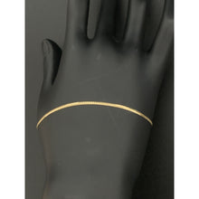 Load image into Gallery viewer, 18K Gold Chain Bracelet 7 inches 0.79 grams Lightweight Dainty - Rafant