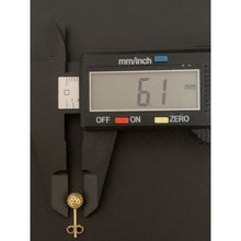 Load image into Gallery viewer, 18K Gold Earrings Stud Balls 1.31 grams - Rafant