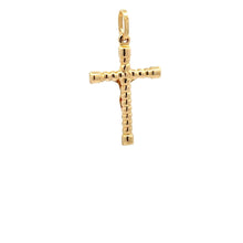 Load image into Gallery viewer, 18K Gold Pendant Cross Jesus Christ Religious 1.30 grams - Rafant