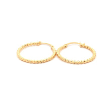 Load image into Gallery viewer, 18K Yellow Gold Earrings Hoops 2.31 grams - Rafant