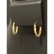 Load image into Gallery viewer, 18K Gold Earrings Hoops Loops Earrings Small 0.88 grams - Rafant
