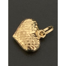 Load image into Gallery viewer, 18K Saudi Gold Pendant Puffed Heart - Rafant