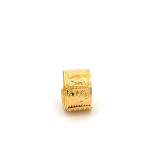 Load image into Gallery viewer, 18K Yellow Gold Ring Fortune Luck 1.93 grams - Rafant