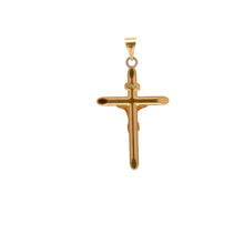 Load image into Gallery viewer, 18K Gold Pendant Cross Jesus Christ Religious 0.55 grams - Rafant