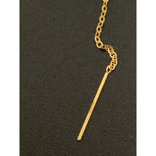 Load image into Gallery viewer, 18K Gold Earrings Threader Flower Tiny 0.35 grams - Rafant