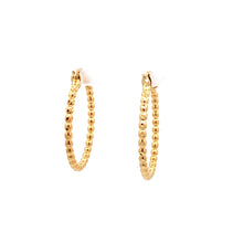 Load image into Gallery viewer, 18K Yellow Gold Earrings Hoops 2.31 grams - Rafant