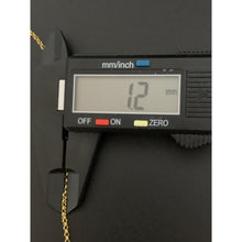 Load image into Gallery viewer, 18K Gold Necklace Chain 17.75 inches with Jesus Christ Pendant 2.50 grams with defects - Rafant