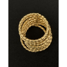 Load image into Gallery viewer, 18K Gold Ring Seven Days 2.17 grams Size 5.75 - Rafant