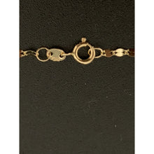 Load image into Gallery viewer, 18K Gold Necklace Chain 17.75 inches with Cross Pendant 1.69 grams - Rafant