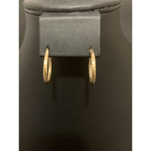 Load image into Gallery viewer, 18K Gold Earrings Hoops Loops 1.21 grams - Rafant