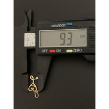 Load image into Gallery viewer, 18K Gold Pendant Stethoscope 0.96 grams - Rafant