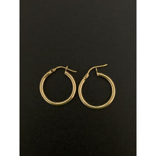 Load image into Gallery viewer, 18K Gold Earrings Hoops Loops 1.37 grams - Rafant