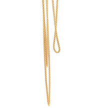 Load image into Gallery viewer, 18K Yellow Gold Necklace Chain Popcorn 17.5 inches 1.84 grams - Rafant